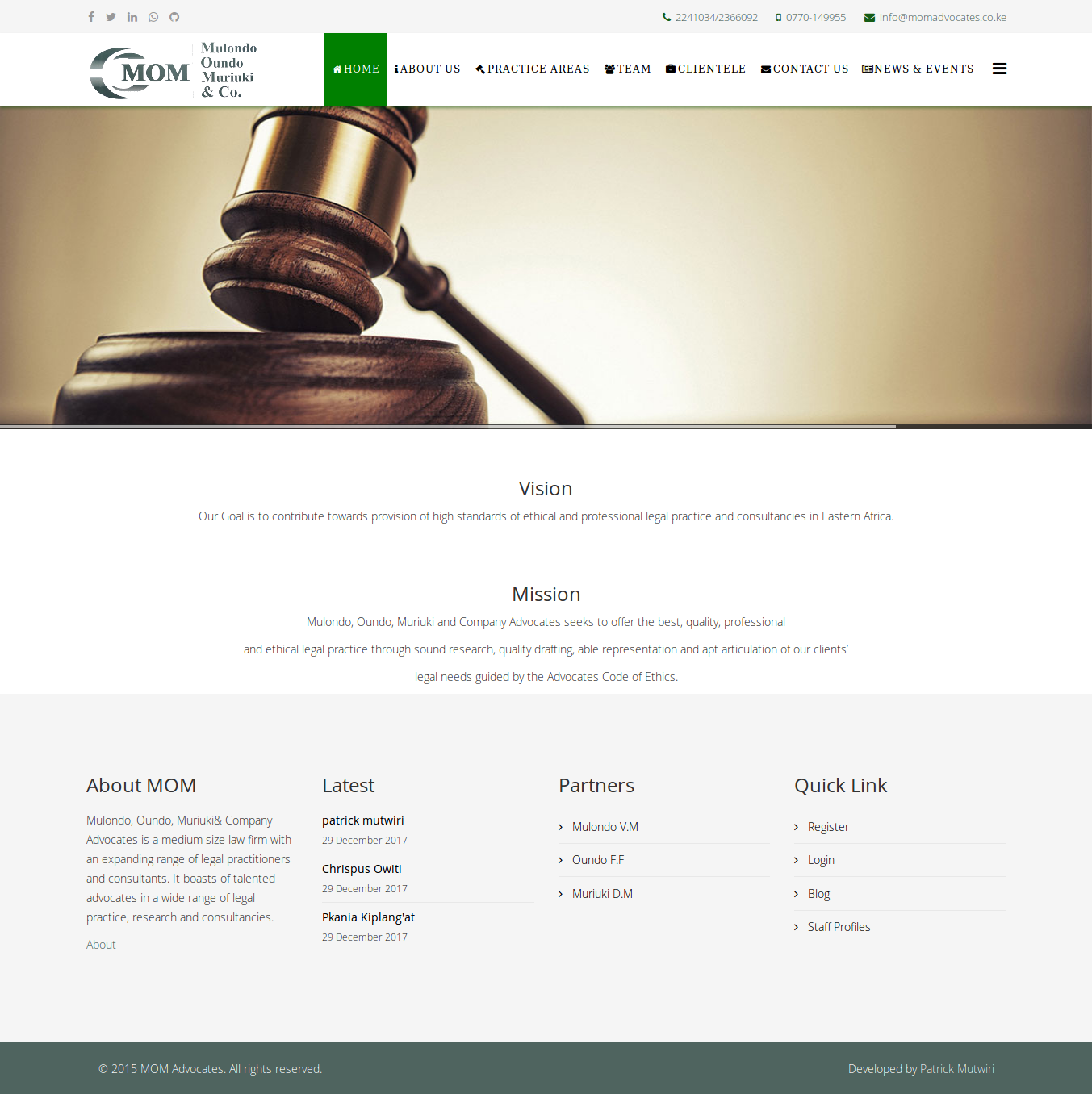 Mulondo Oundo Muriuki &Co. Advocates